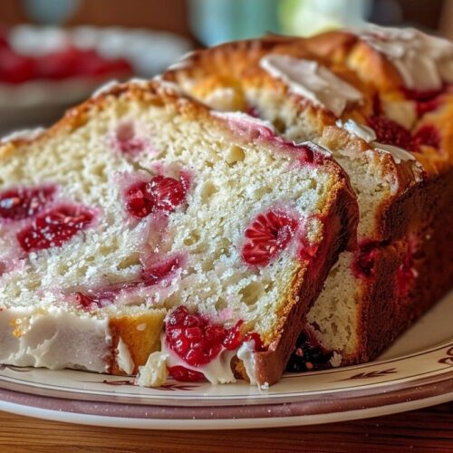 The Best Raspberry Bread