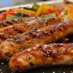 Honey Garlic Kielbasa with Veggies