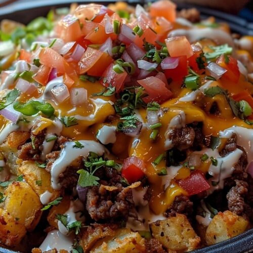 Loaded Potato Taco Bowl: A Flavorful Comfort Meal