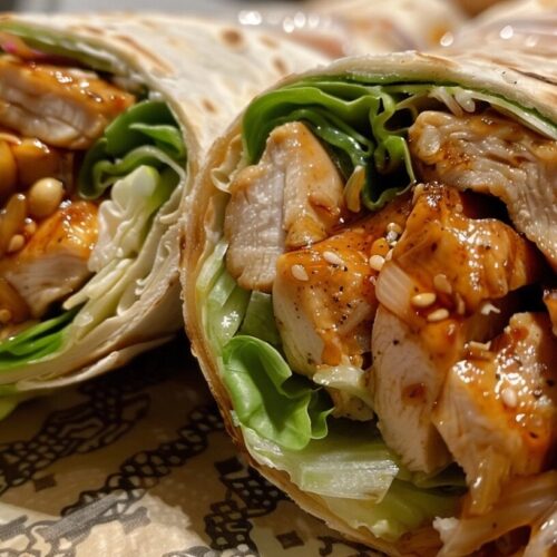 Teriyaki Chicken Wrap Recipe