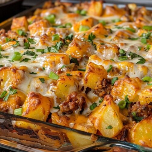 Cheesy Taco Potatoes for a Flavor-Packed Dinner