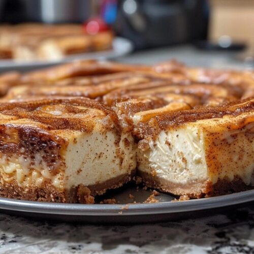 Cinnamon Roll Cheesecake