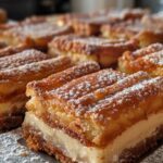 Mexican Churro Cheesecake Bars