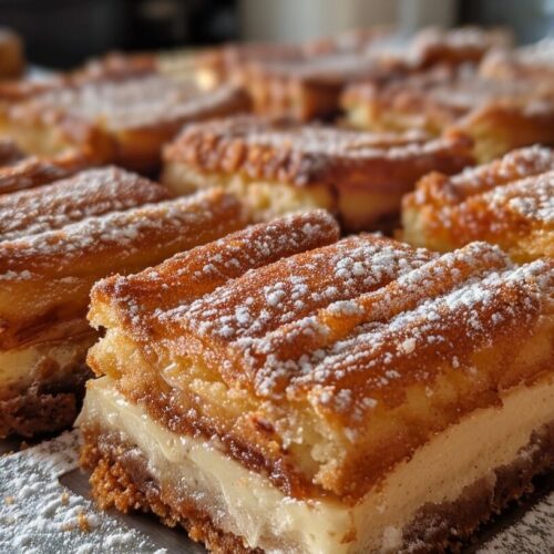 Mexican Churro Cheesecake Bars