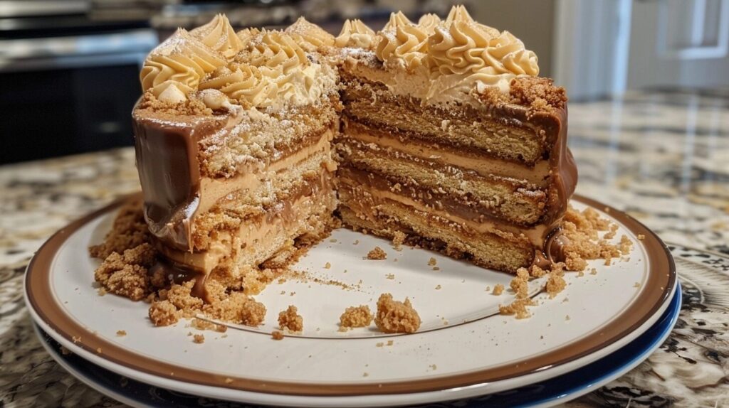 Biscoff Cookie Butter Cake Recipe