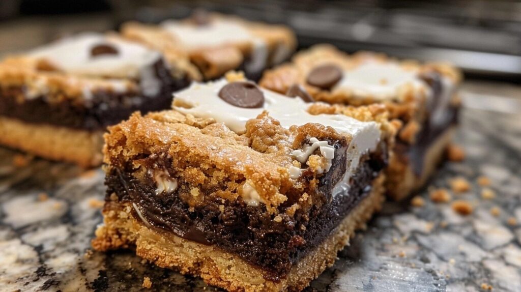 S'mores Cookie Bars for Easy Dessert Cravings