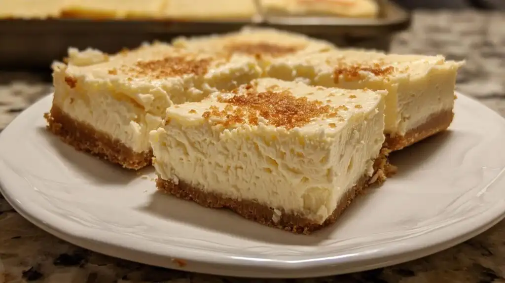 No Bake Cheesecake Bars for Easy Dessert Lovers