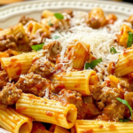 Rigatoni with Italian Sausage for a Cozy Dinner