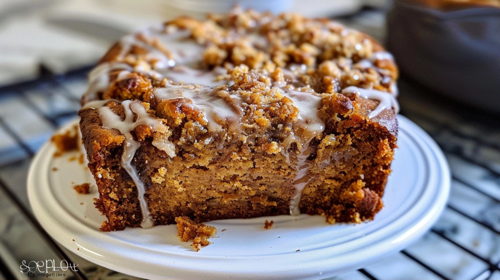 Brown Butter Pumpkin Coffee Cake