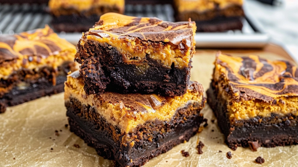 Pumpkin Cheesecake Brownies for Cozy Baking Days