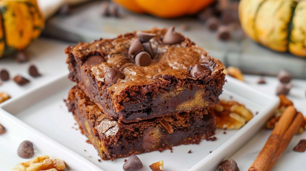 Pumpkin Brownies: A Rich Fudgy Autumn Treat
