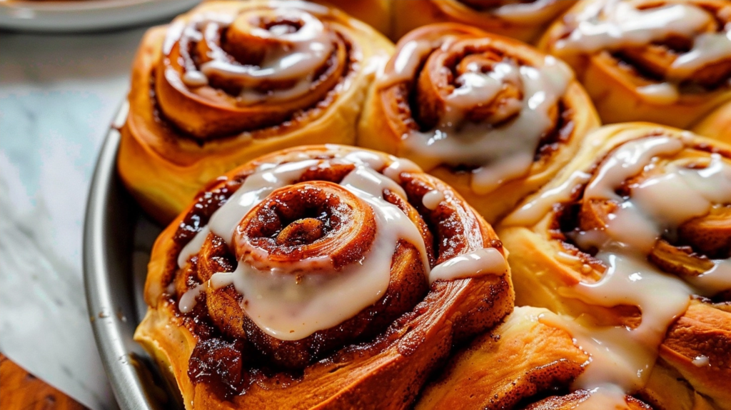Pumpkin Butter Cinnamon Rolls