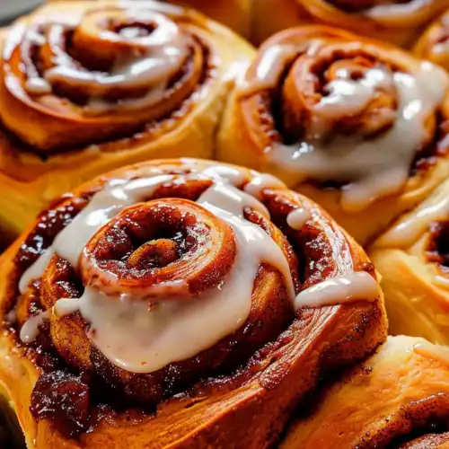 Pumpkin Butter Cinnamon Rolls