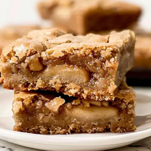 Brown Butter Apple Blondies