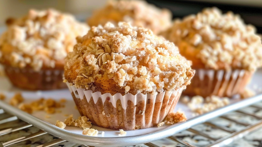 Apple Crisp Muffins for Cozy Mornings