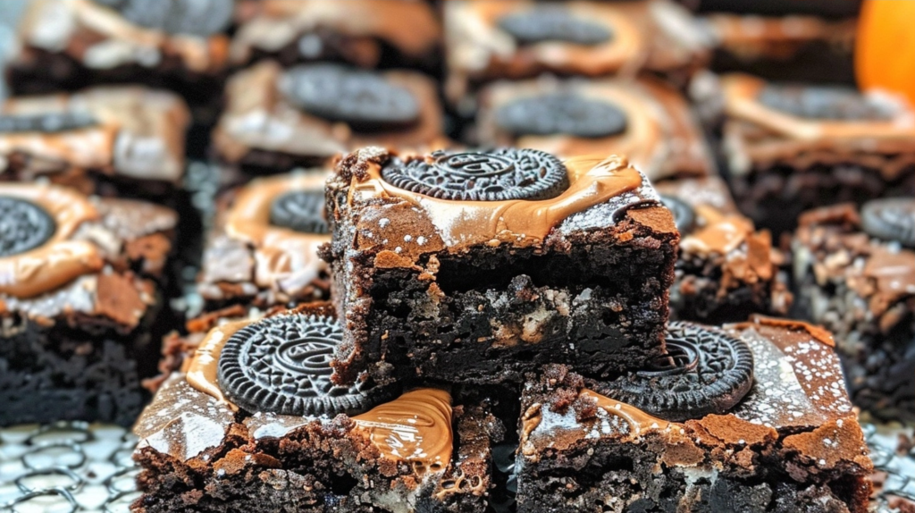 Halloween Oreo Brownies Recipe