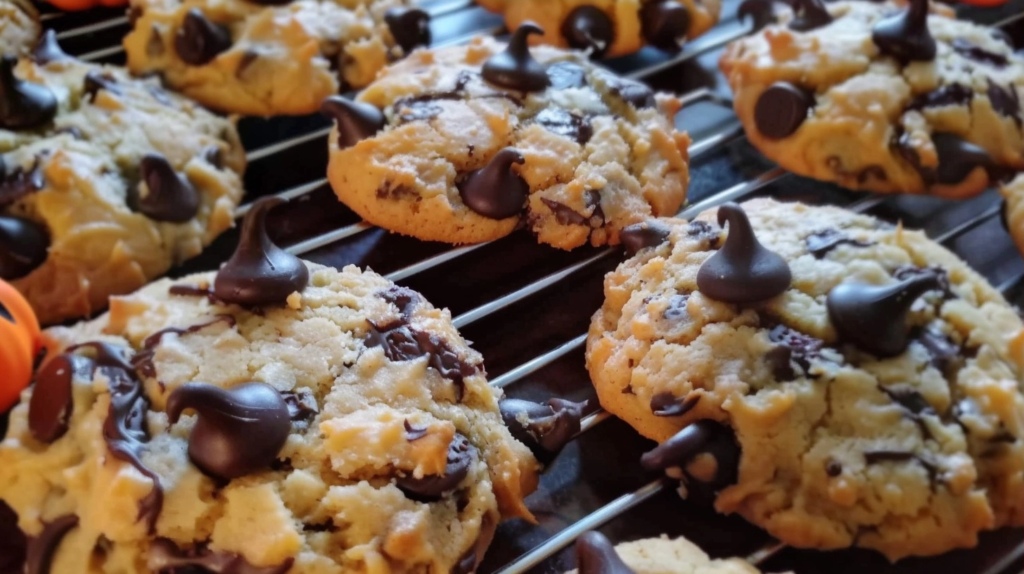Halloween Chocolate Chip Cookies