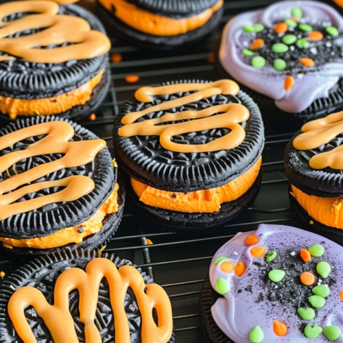 Halloween Oreo Cookies for Festive Treats