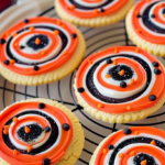 Halloween Pinwheel Sugar Cookies