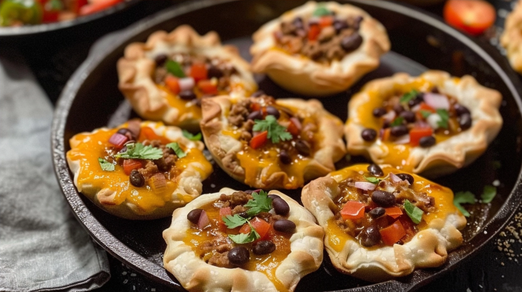 Ghost Mini Taco Pies