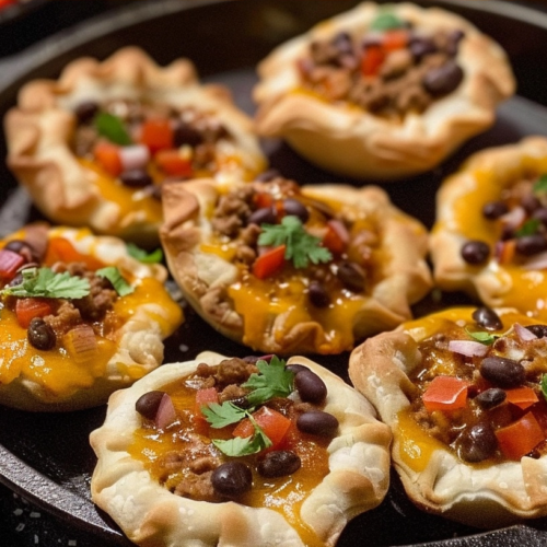 Ghost Mini Taco Pies