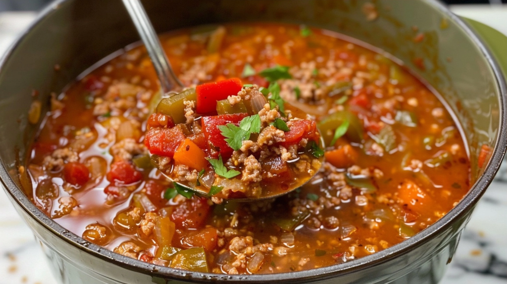 Stuffed Pepper Soup: A Hearty One-Pot Comfort Meal
