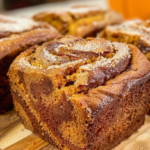 Small Batch Cinnamon Swirl Pumpkin Bread