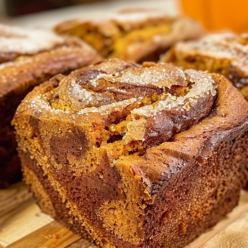 Small Batch Cinnamon Swirl Pumpkin Bread