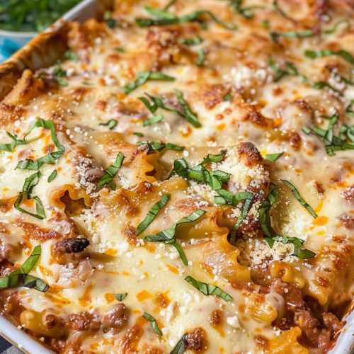 Lazy Lasagna Casserole for Busy Weeknight Dinners
