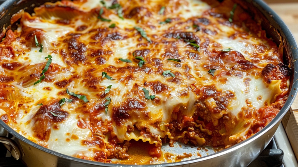 One-Pot Lazy Lasagna for Busy Weeknights