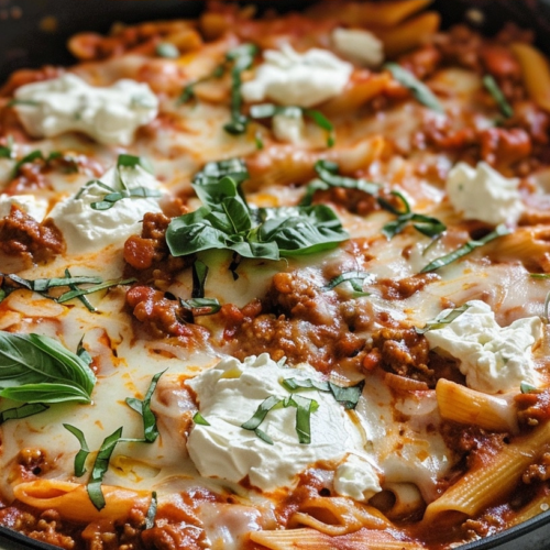 Lazy One Skillet Lasagna for Easy Weeknight Dinners