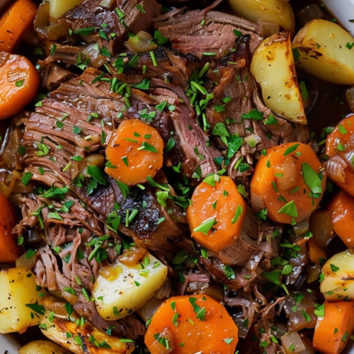 Crockpot Pot Roast With Vegetables