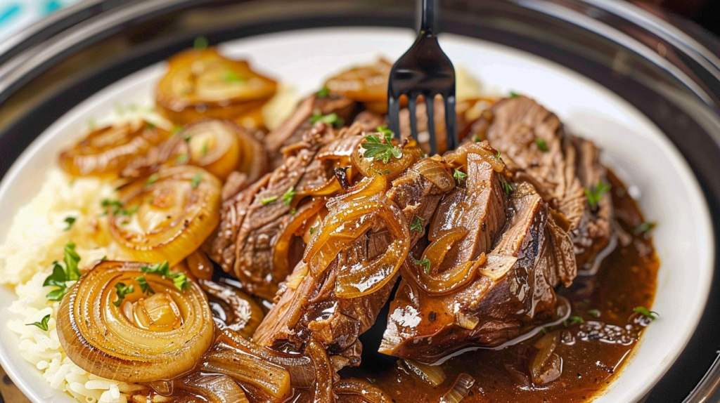 Crock Pot French Onion Pot Roast
