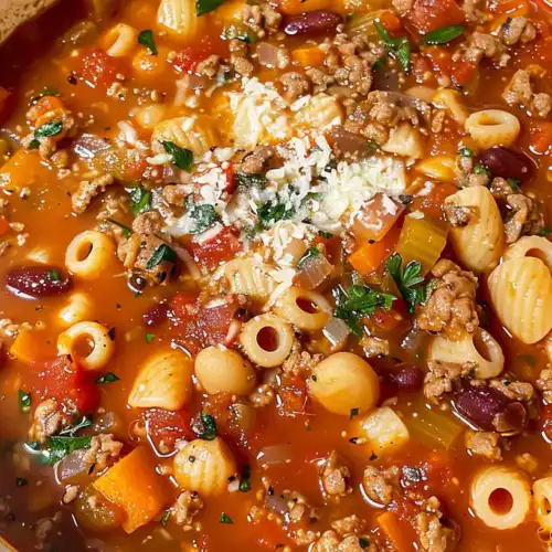 Hearty Pasta Fagioli Soup for a Perfect Weeknight Dinner