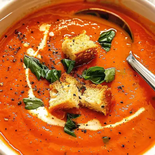 Roasted Tomato Soup for Cozy Weeknights