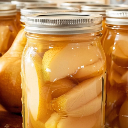 Canning Pears Recipe for Perfect Sweet Fruit