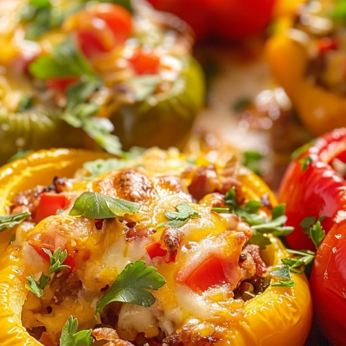 Keto Stuffed Bell Peppers