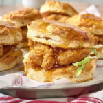 Hot Honey Chicken Biscuits