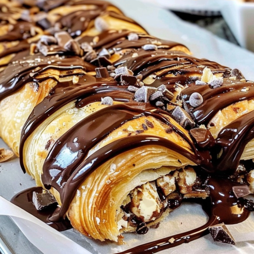Chocolate Cream Cheese Danish