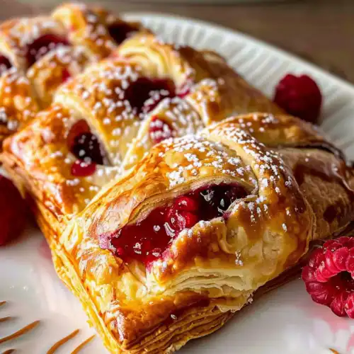 Raspberry Danish with Puff Pastry for Beginners