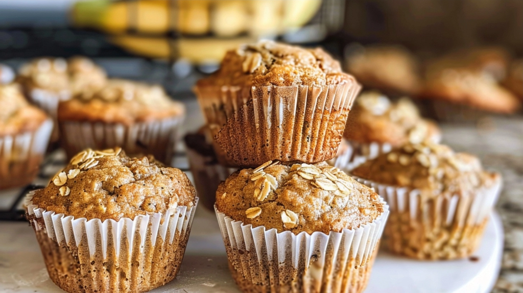 High-Protein Banana Oat Muffins for Easy Breakfasts