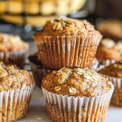High-Protein Banana Oat Muffins for Easy Breakfasts