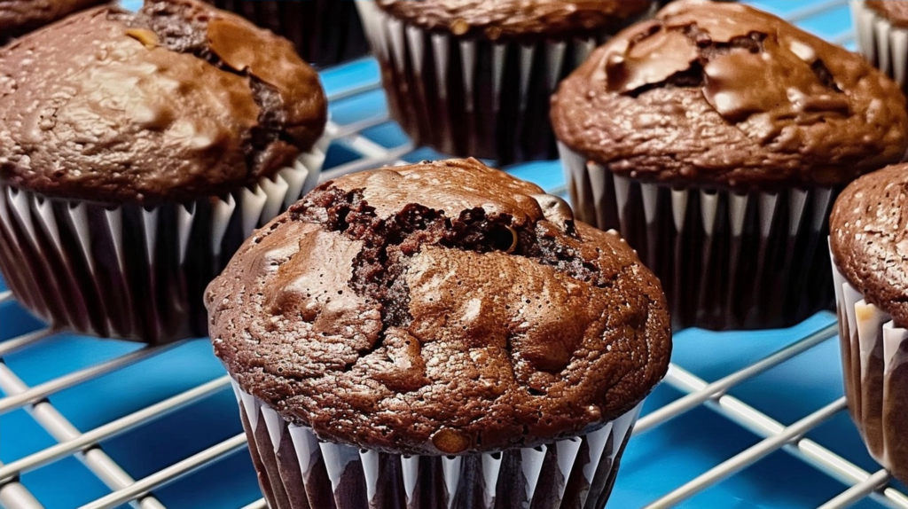High Protein Chocolate Muffins