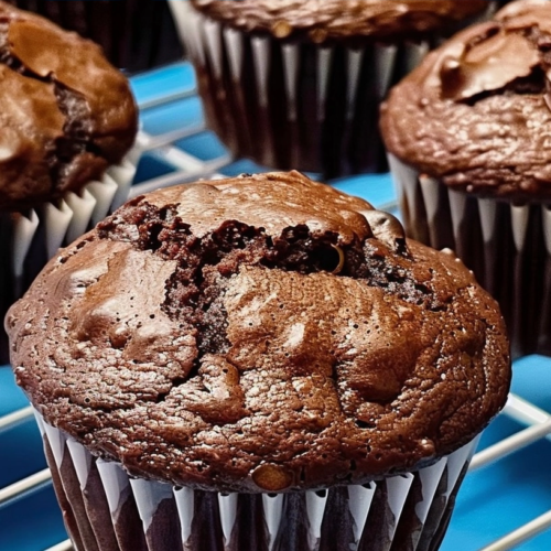 High Protein Chocolate Muffins
