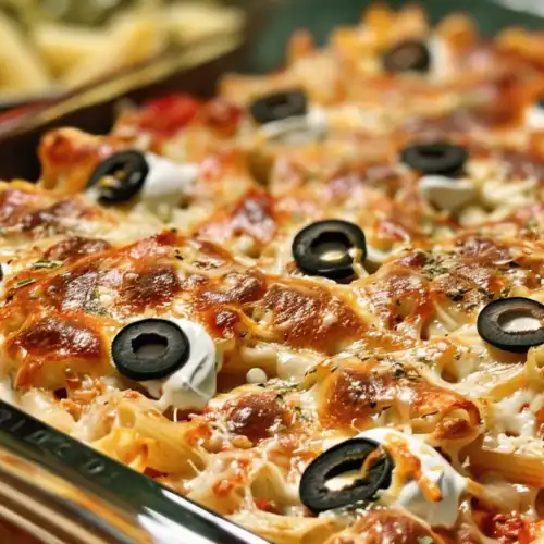 Eyeball Pasta Bake for a Spooky Family Feast