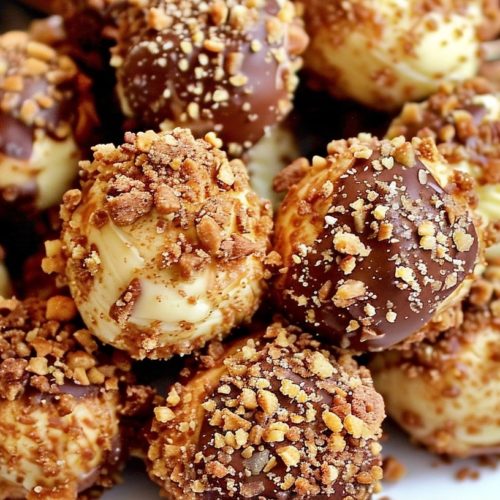 Pumpkin Cheesecake Truffles
