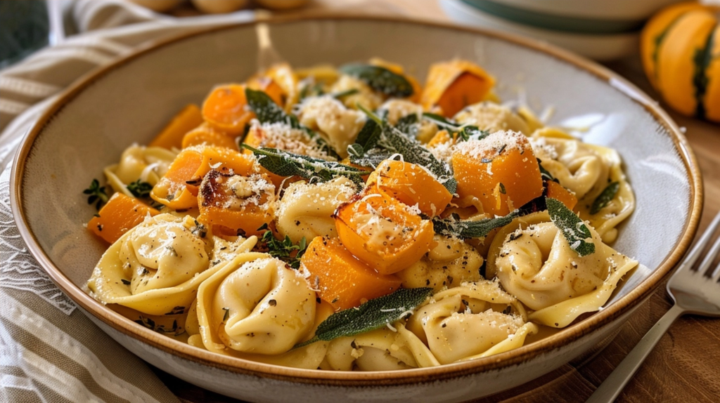 Autumn Chicken Tortellini with Butternut Squash