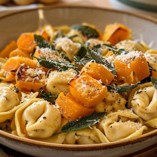 Autumn Chicken Tortellini with Butternut Squash
