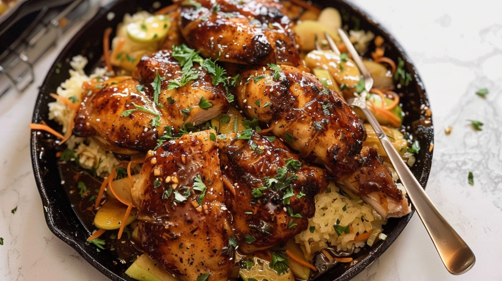 Sticky Apple Cider Chicken Recipe for Cozy Nights