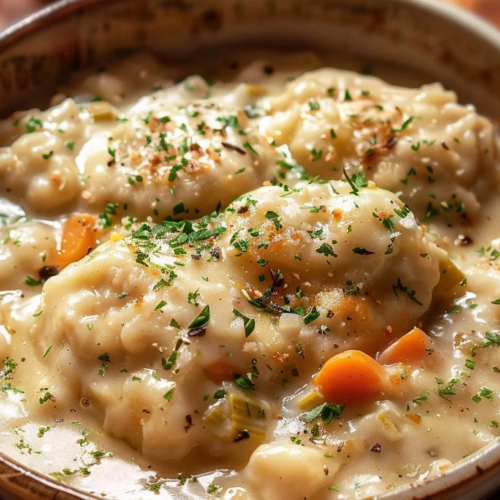 Slow Cooker Chicken and Dumplings